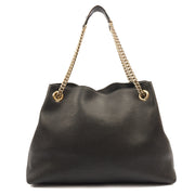 Picture of Gucci Shoulder Bag Soho Chain Shoulder Bag in Black, Leather