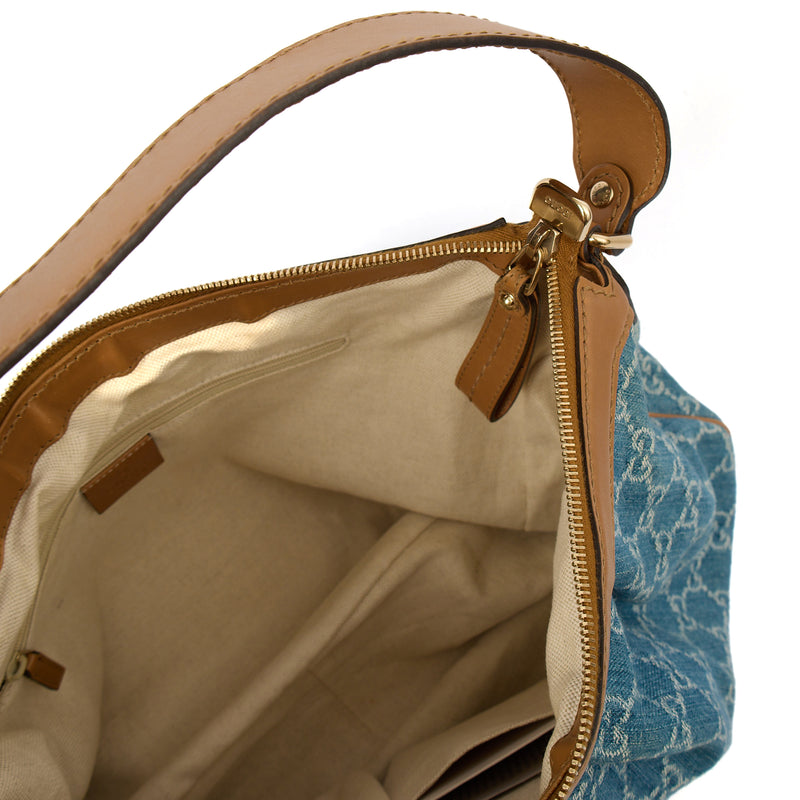 Picture of Gucci Shoulder Bag Sukey Tote Bag Medium in Blue, Fabric