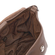 Picture of Mulberry Cross Body Daria Satchel in Clay, Calfskin Leather
