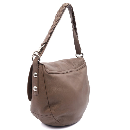 Picture of Mulberry Cross Body Daria Satchel in Clay, Calfskin Leather