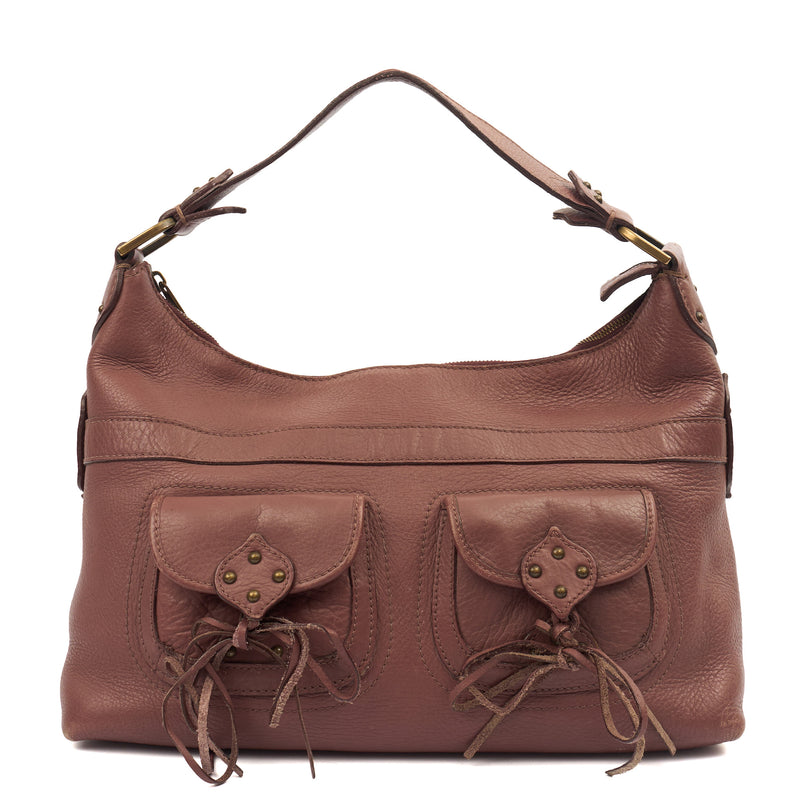 Picture of Mulberry Shoulder Bag Vintage Shoulder Bag in Mauve, Calfskin Leather