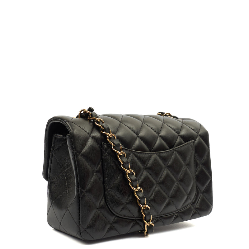 Picture of Chanel Shoulder Bag Classic - Mini (Rectangular) in Black, Lambskin Leather