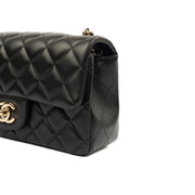 Picture of Chanel Shoulder Bag Classic - Mini (Rectangular) in Black, Lambskin Leather
