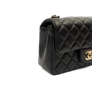 Picture of Chanel Shoulder Bag Classic - Mini (Rectangular) in Black, Lambskin Leather