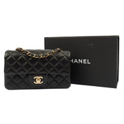Picture of Chanel Shoulder Bag Classic - Mini (Rectangular) in Black, Lambskin Leather