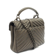 Picture of Saint Laurent Cross Body Envelope - Medium in Grey, Leather