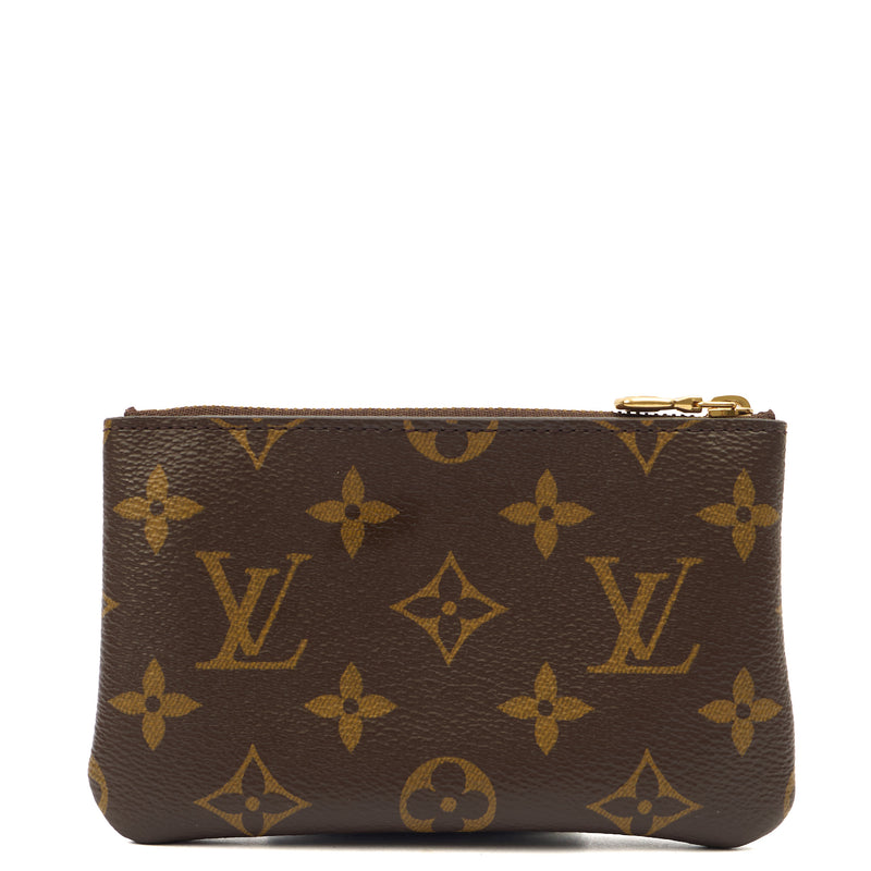 Picture of Louis Vuitton Key Ring Key Pouch in Monogram, Canvas