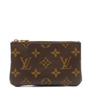 Picture of Louis Vuitton Key Ring Key Pouch in Monogram, Canvas