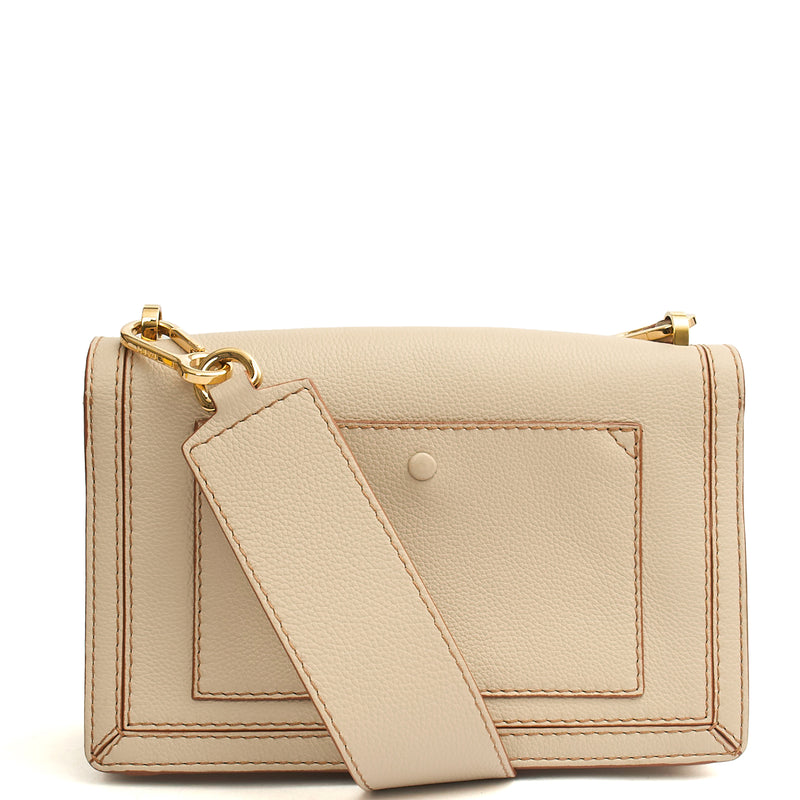 Picture of Loewe Cross Body Barcelona - Small in Neutral, Leather