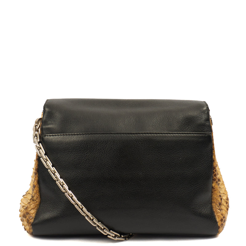 Picture of Christian Dior Shoulder Bag Diorling - Small in Black, Exotic Effect Leather