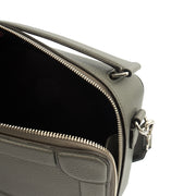 Picture of Mulberry Cross Body Belgrave - Crossbody Messenger in Charcoal Grey, Leather
