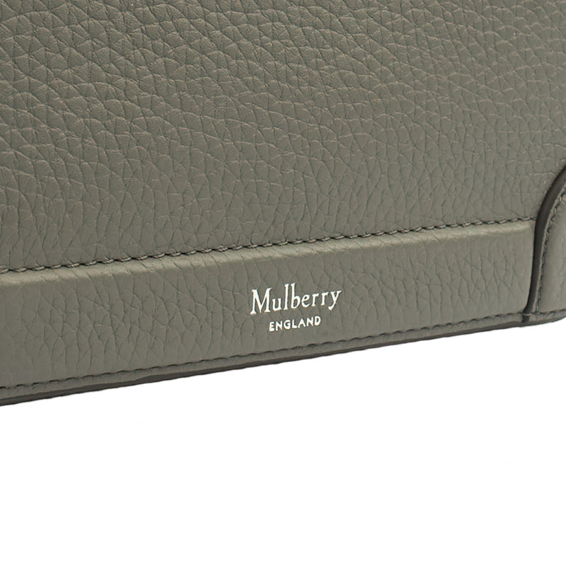 Picture of Mulberry Cross Body Belgrave - Crossbody Messenger in Charcoal Grey, Leather