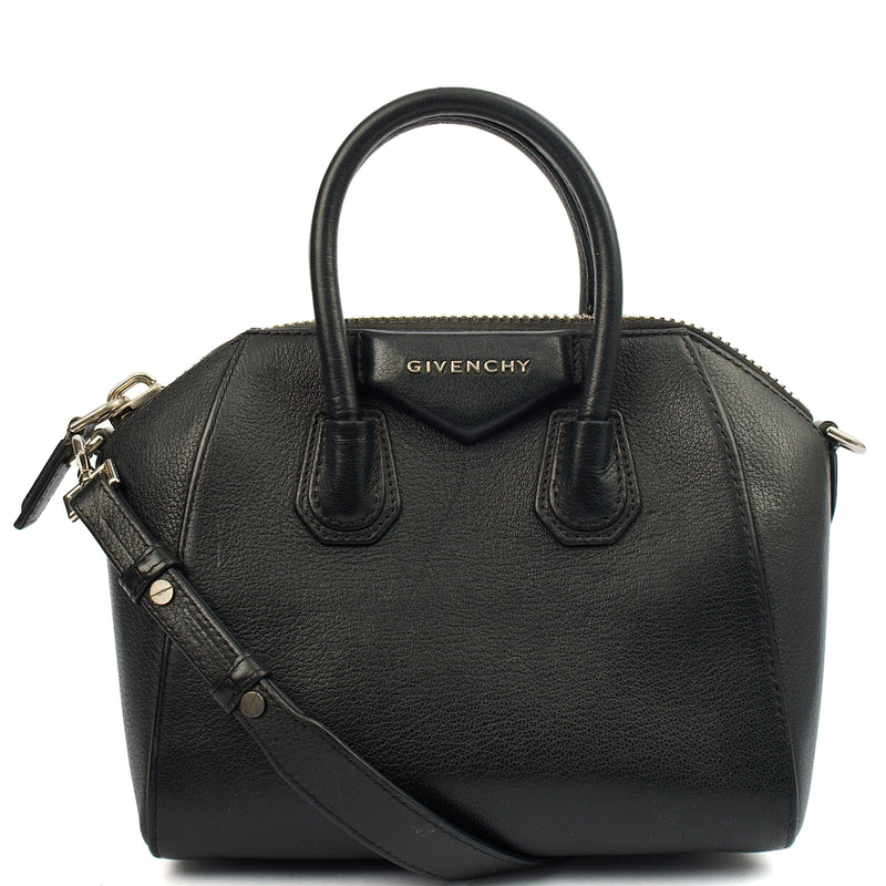 Picture of Givenchy Cross Body Antigona - Mini in Black, Leather