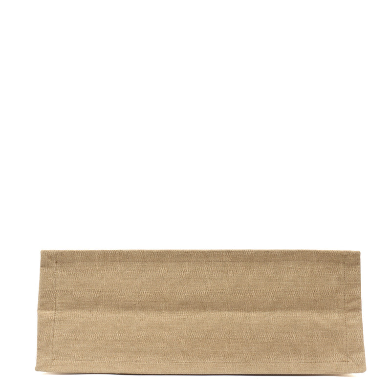 Picture of Saint Laurent Tote Rive Gauche Tote in Neutral, Fabric