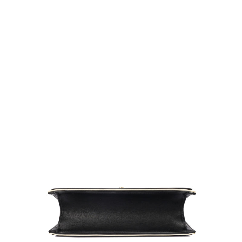 Picture of Chanel Shoulder Bag Flap Bag in Black, Calfskin Leather