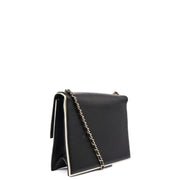 Picture of Chanel Shoulder Bag Flap Bag in Black, Calfskin Leather