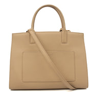 Picture of Burberry Tote Frances Tote in Neutral, Leather