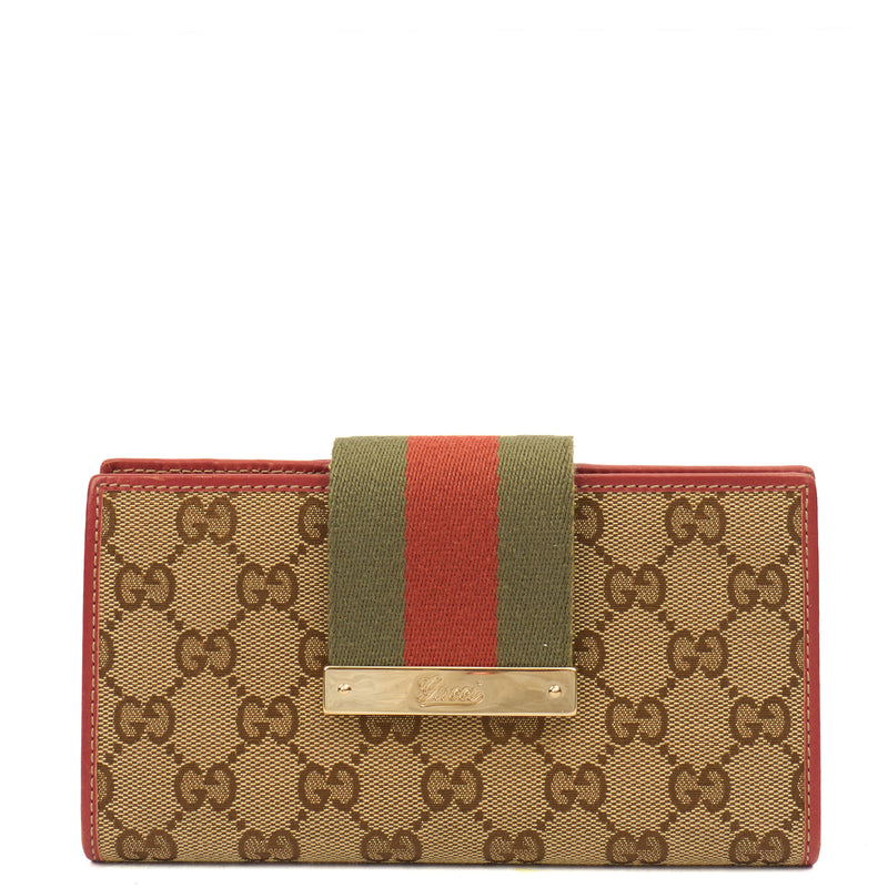 Picture of Gucci Purse Wallet in Brown, GG Canvas