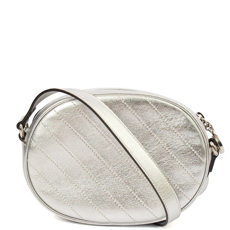 Picture of Gucci Cross Body Blondie Clutch in Metallic, Leather