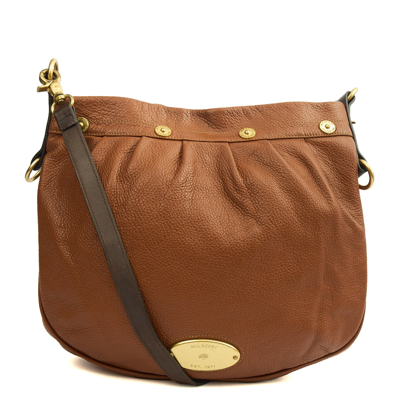 Picture of Mulberry Tote Mitzy Tote in Oak, Calfskin Leather
