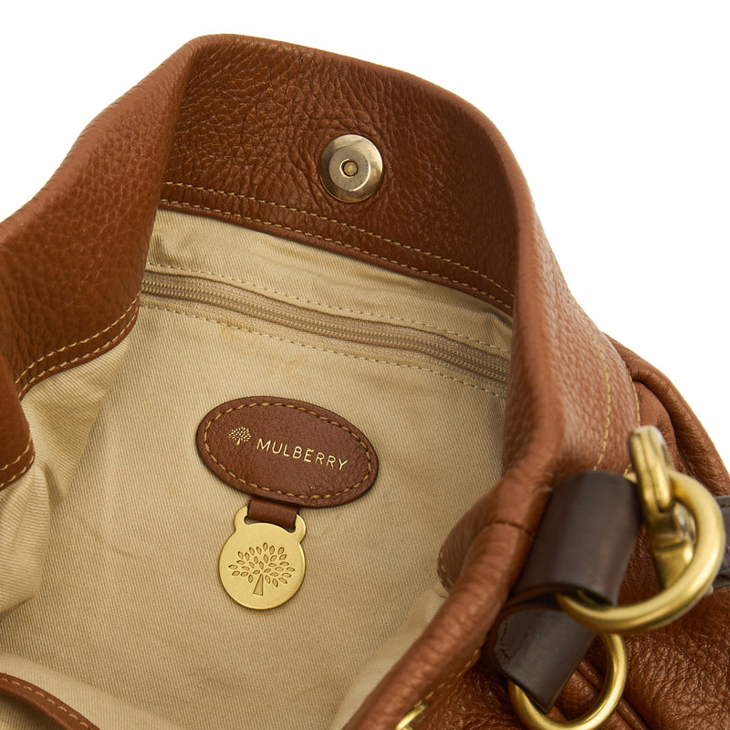 Picture of Mulberry Tote Mitzy Tote in Oak, Calfskin Leather