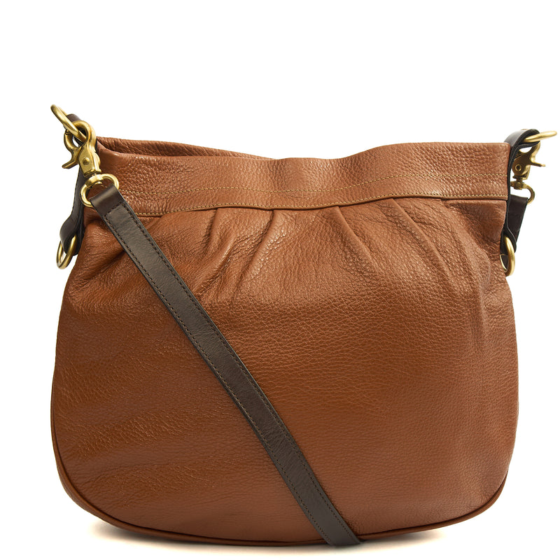 Picture of Mulberry Tote Mitzy Tote in Oak, Calfskin Leather