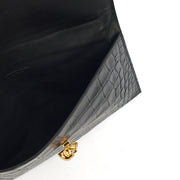 Picture of Alexander McQueen Clutch Box Clutch Skull in Black, Leather