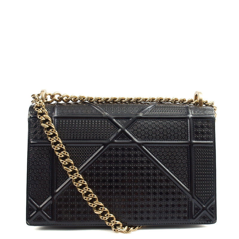 Picture of Christian Dior Shoulder Bag Diorama - Small in Blue, Leather