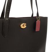 Picture of Coach Tote Willow Tote in Black, Leather
