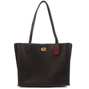 Picture of Coach Tote Willow Tote in Black, Leather