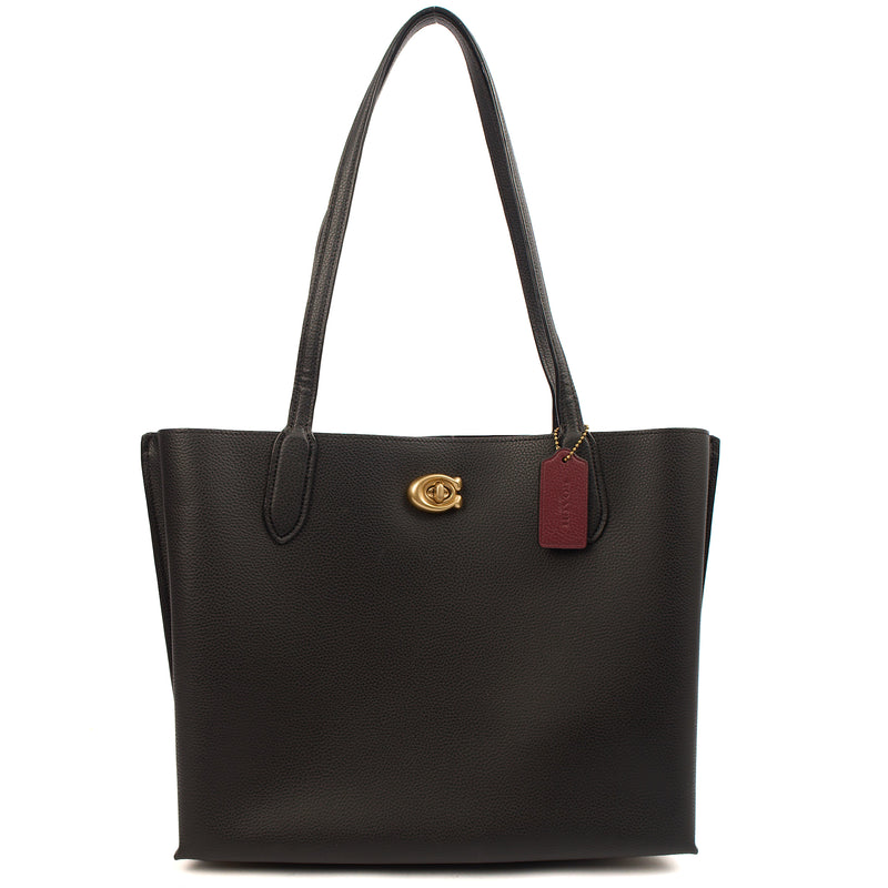 Picture of Coach Tote Willow Tote in Black, Leather