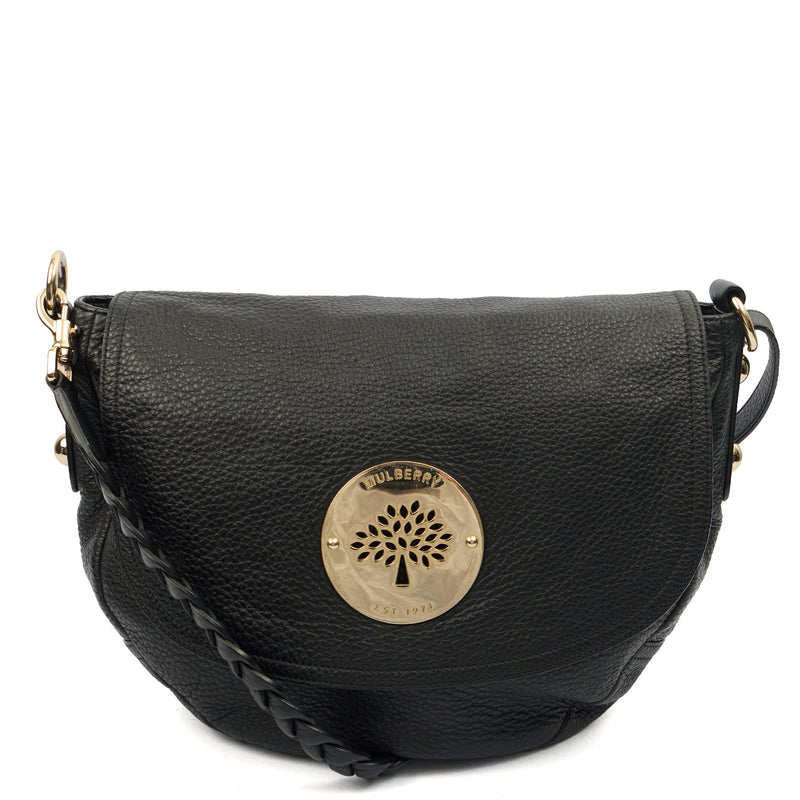 Picture of Mulberry Satchel Daria Satchel in Black, Leather