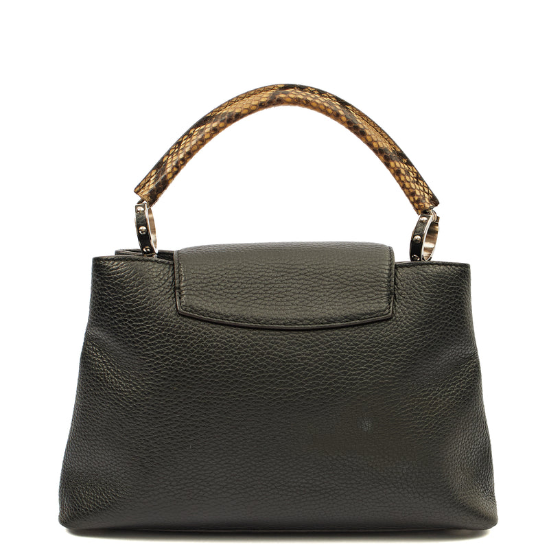 Picture of Louis Vuitton Tote Capucines MM in Black, Leather