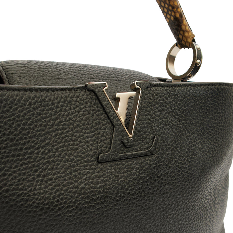 Picture of Louis Vuitton Tote Capucines MM in Black, Leather