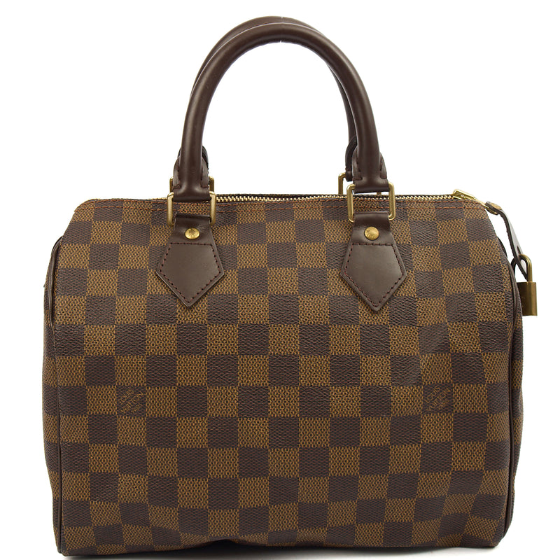 Picture of Louis Vuitton Top Handle Speedy 25 in Damier, Canvas