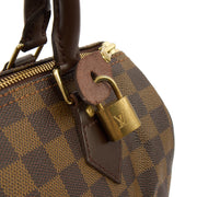 Picture of Louis Vuitton Top Handle Speedy 25 in Damier, Canvas
