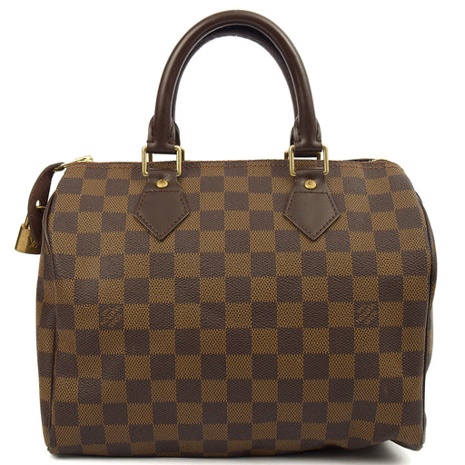 Picture of Louis Vuitton Top Handle Speedy 25 in Damier, Canvas