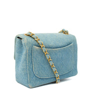 Picture of Chanel Mini Bag Classic - Mini (Square) in Blue, Fabric