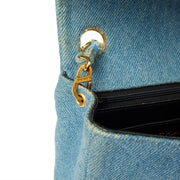 Picture of Chanel Mini Bag Classic - Mini (Square) in Blue, Fabric