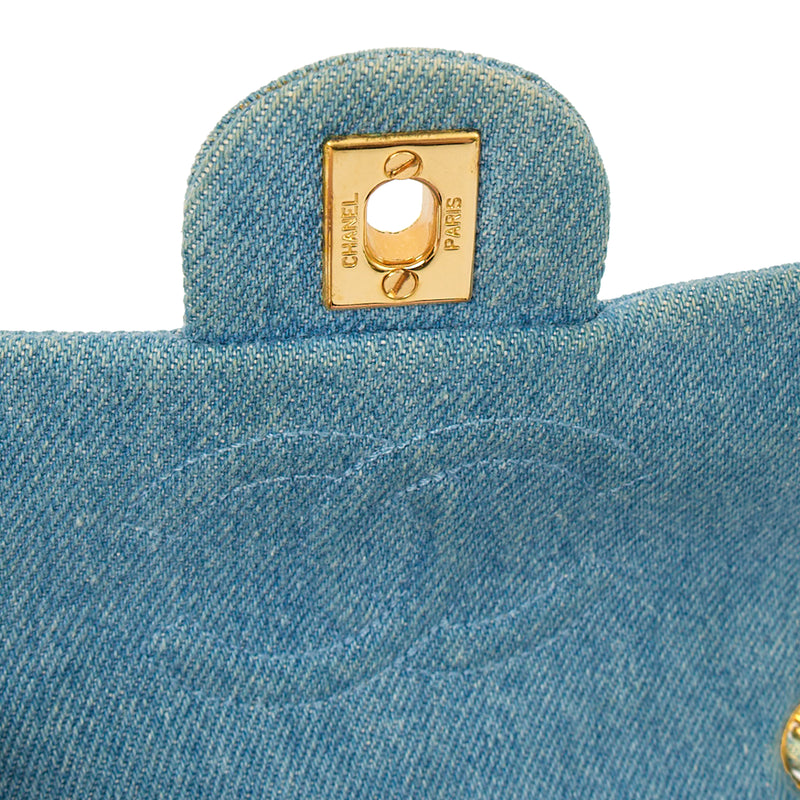 Picture of Chanel Mini Bag Classic - Mini (Square) in Blue, Fabric