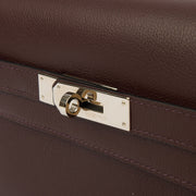 Picture of Hermes Clutch Kelly Depeches 25 in Rouge Sellier, Evercolour