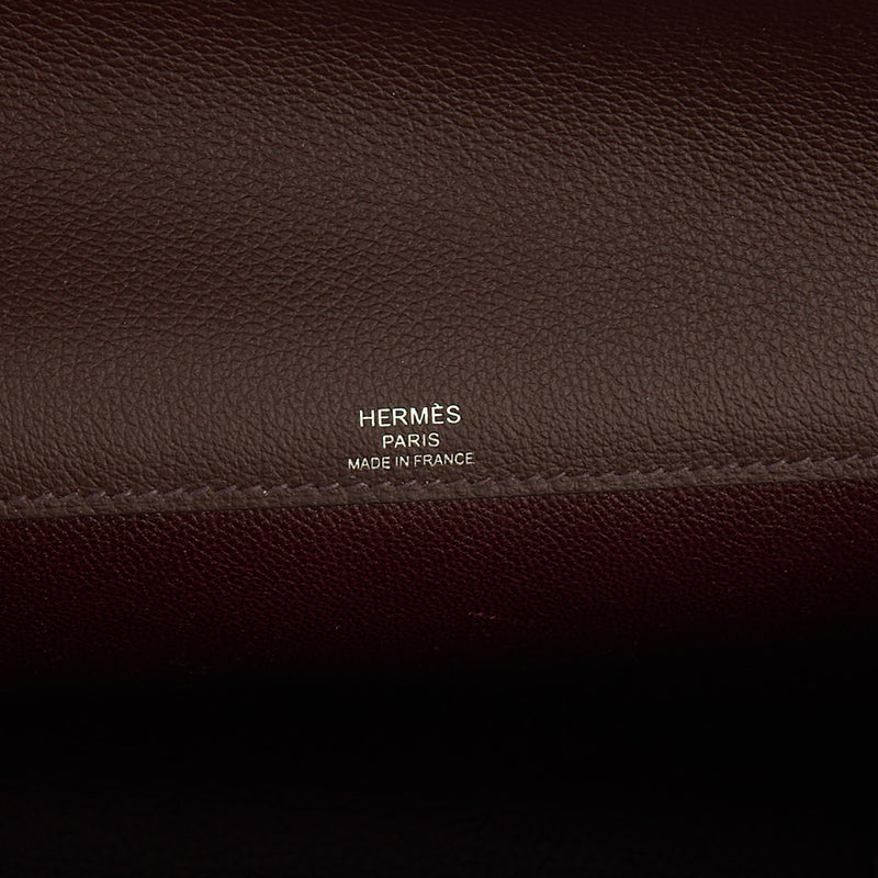 Picture of Hermes Clutch Kelly Depeches 25 in Rouge Sellier, Evercolour