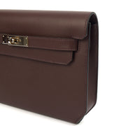 Picture of Hermes Clutch Kelly Depeches 25 in Rouge Sellier, Evercolour