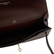 Picture of Hermes Clutch Kelly Depeches 25 in Rouge Sellier, Evercolour
