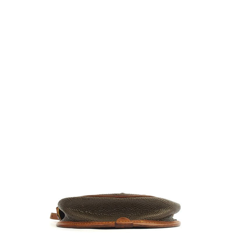 Picture of Mulberry Cross Body Vintage Messenger in Green, Scotchgrain