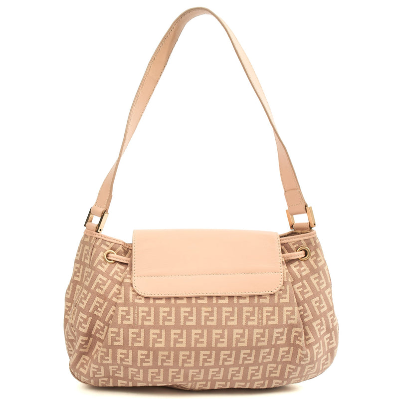 Picture of Fendi Shoulder Bag  BAGUETTE MAMMA in Zucca FF, Canvas