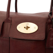 Picture of Mulberry Tote Bayswater Heritage in Oxblood, Calfskin Leather