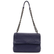 Picture of Bottega Veneta Satchel Olimpia - Small in Purple, Leather