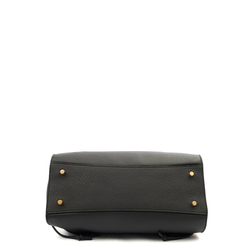 Picture of Mulberry Cross Body Iris - Large in Black, Leather