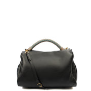 Picture of Mulberry Cross Body Iris - Large in Black, Leather